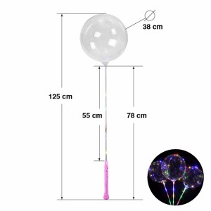 GLOBO LUMINOSO 24" DE 78cm x 1u